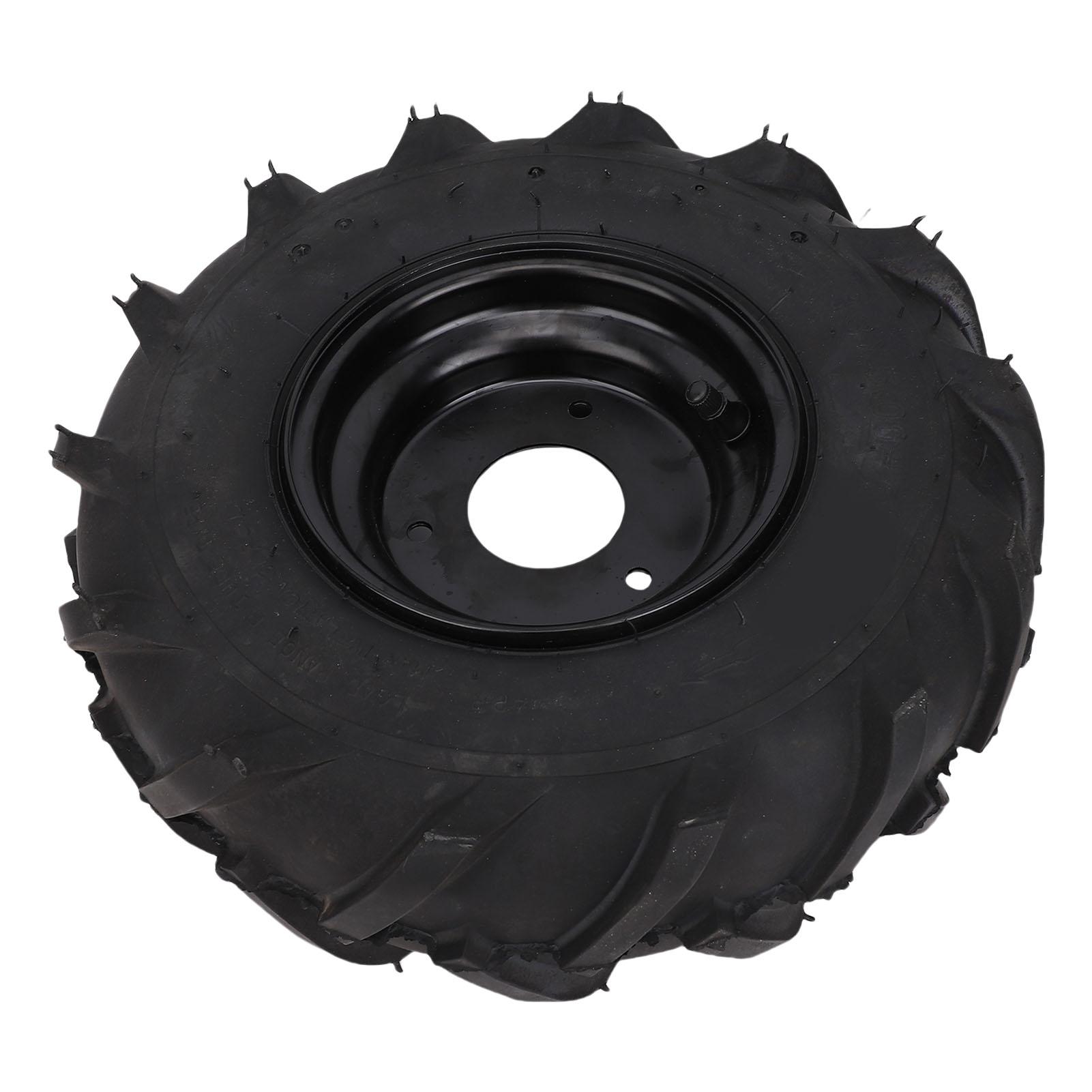 Go Kart Tire Assembly 13x5.00 6 6 Inch Lawn Tractor Tire and Wheel Rim for ATV Quad Off Road Golf Cart Mini Bike