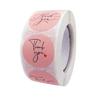 500Pcs/Roll Scrapbooking Seal Labels 3 Styles Thank You Adhesive Label Stickers