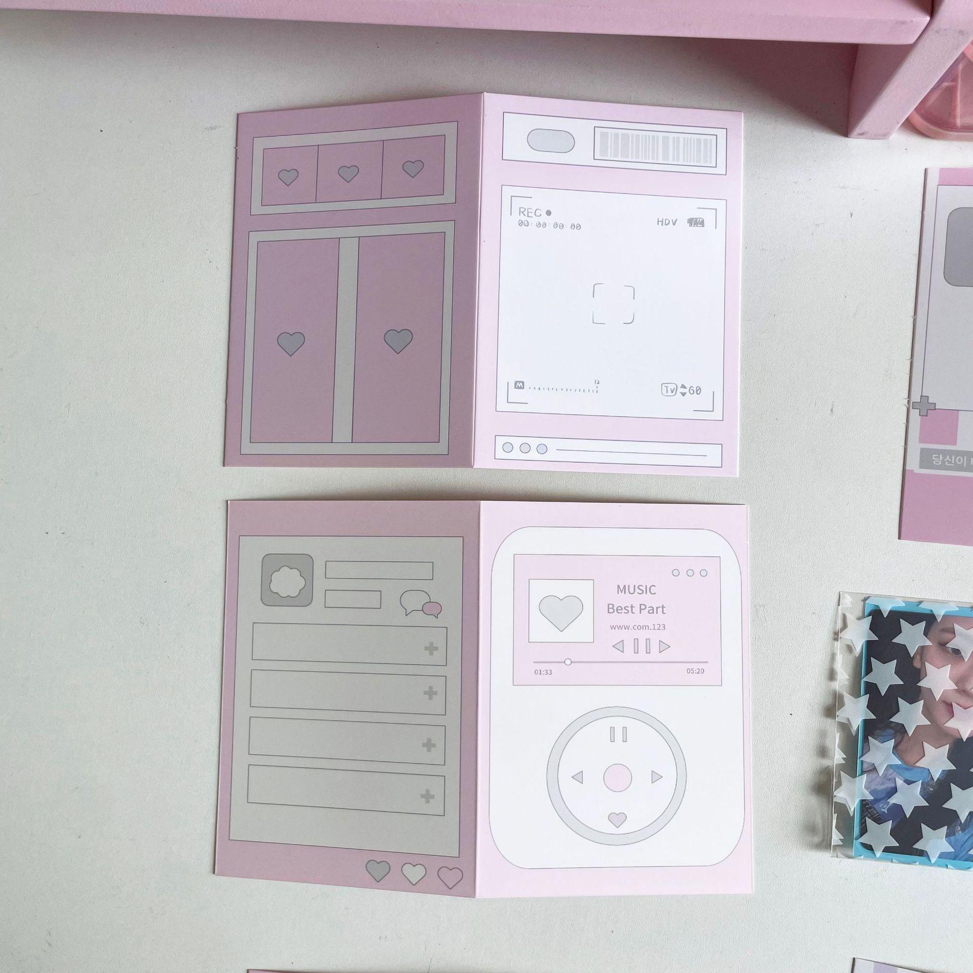 

Оригінальний набір подарункової упаковки зі складеної картки OPP Bag (10.6x14cm)