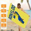 1 Stück R-Ronaldo-o CR7 Al Nassr FC 7 Strandtuch Mikrofaser Weich Schnelltrocknend Fußballstar Druck Badetuch für Fans Schwimmen Outdoor
