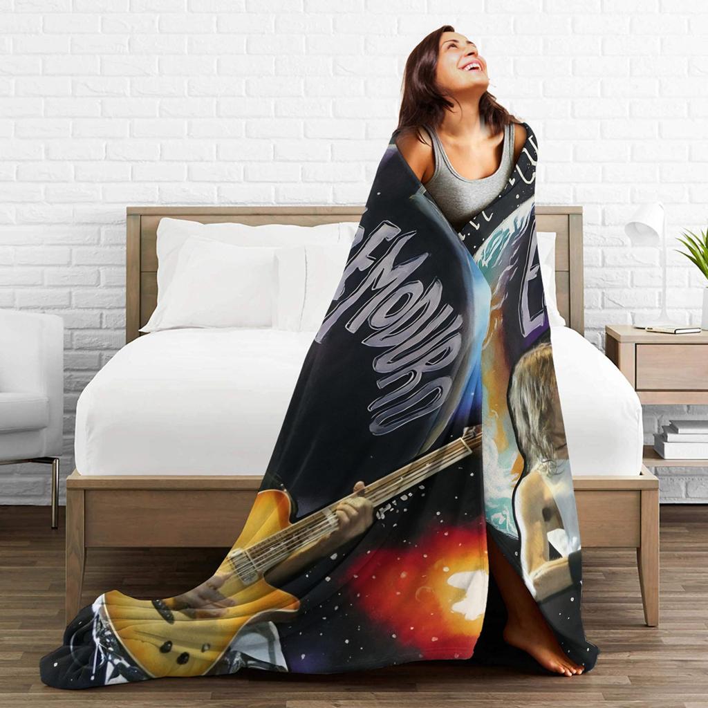 Extremoduro Spanish Hard Rock Band Blanket Robe Iniesta Soft Plush Throw Blanket For Outdoor Picnic Flannel Bedspread Bed Cover