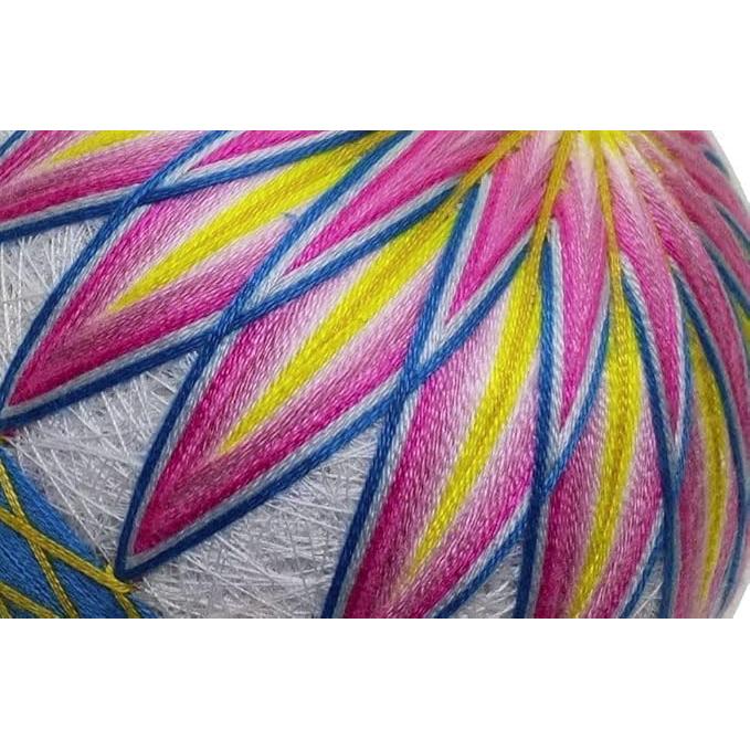 Temari Cat Store Cotton Polyester No. 25 Embroidery Thread Same color number as DMC Color Set Peach A, Set of 25 Cross Stitch Misanga [Parallel
