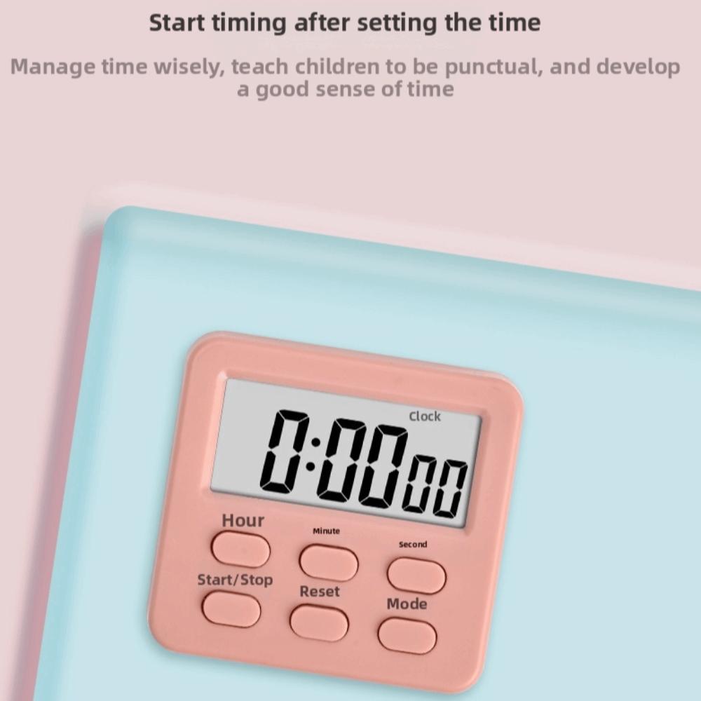 LED Display Alarm Clock Timer Multi-functional Countdown Timer Digital Kitchen Timer for Baking