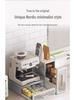 Coffee Capsule Display & Storage Stand with Drawer for Tea Bags and Machine Base