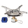 Outdoor Camping Gas Stove Portable Cooking Stove with Storage Bag Lightweight Stove Head Mini Gas Burner for Hiking Fishing BBQ