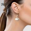 Creative Birthday Gift for Friends 1 Pair Funny Duck Earrings, Novelty Garlic/Banana Dangle Drop Earrings Fashionable Quirky Accessories Women,