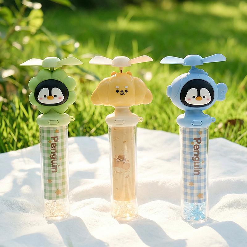 Portable Mini Handheld Fan with Lanyard and Custom Logo - USB Rechargeable for Outdoor Use