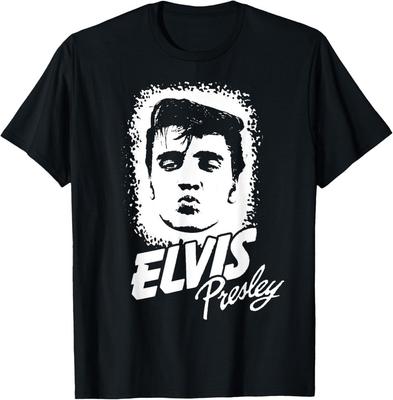 Maglietta Ufficiale Elvis Presley Kissy Face