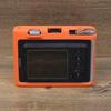 HIYQIN Instax Mini Evo Case, Silicone Travel Case, Shockproof, Protective Cover for Fujifilm Instax Mini Evo (Orange)