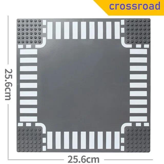 Classic Base Plates City Street Road Plate Building Blocks Figures Construction Toys 32*32 32X32 Dots Baseplates Plastic Bricks