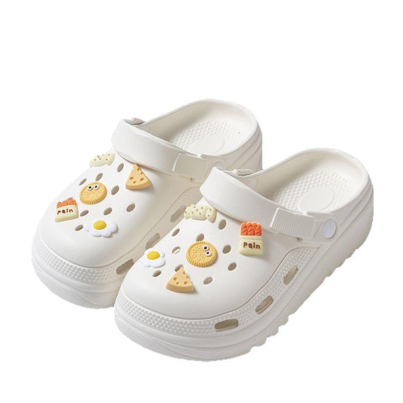 Cool Slippers Women's Summer Outer Wear Hole Shoes Non-slip Bathroom Home Home Indoor