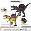 Children's Dinosaur Toy Set: King Kong, Tyrannosaurus Rex, Aurochs, Pachycephalosaurus, Spinosaurus, Therizinosaurus Model.