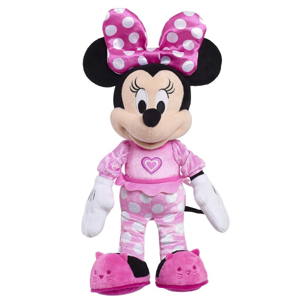 Minnie Mouse Happy Helpers Singing Plush  Officially Licensed Kids Toys for Ages 3 Up by Just Play