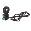2 In 1 Motorcycle Handlebar Switch Multifunctional Forward Reverse Horn Button Switch for Scooter 1.5 M Cable