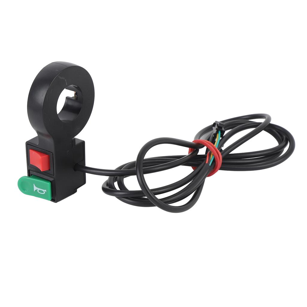 2 In 1 Motorcycle Handlebar Switch Multifunctional Forward Reverse Horn Button Switch for Scooter 1.5 M Cable