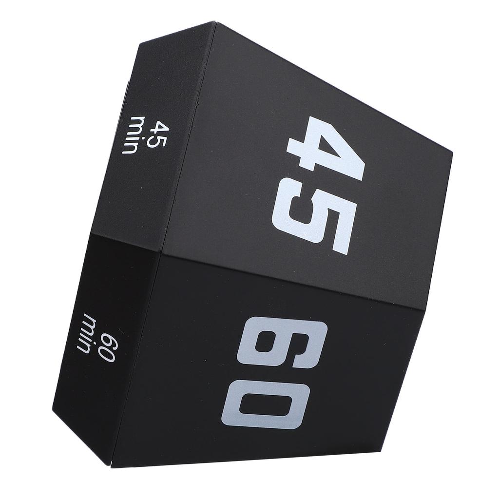 Timer Cube Hexagon Digital Display Count Up Countdown Magnetic Flip Timer for Study Kitchen Work