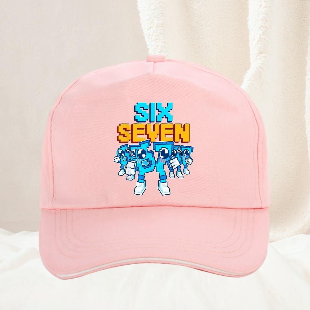 Meme  Six Seven   Italian Brainrot Baseball Cap Unisex Trucker Hat Spring Casual Outdoor Gym Sun Visor Snapback Cap