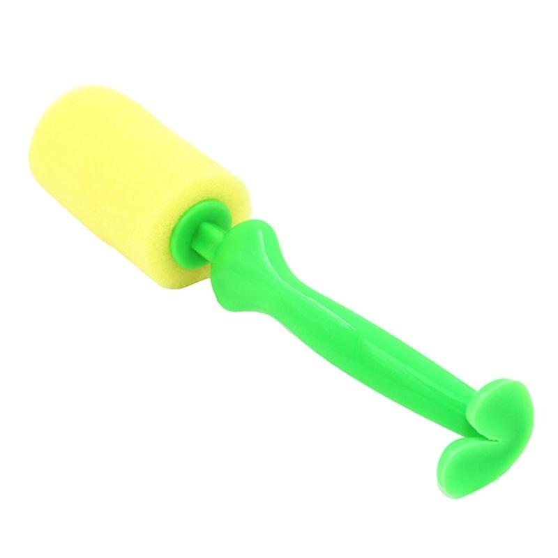 1pc Sponge Bottle Cup Brush Glass Tube Cleaning Washing Kitchen Handle Cleaner
