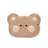 Anti Slip Winter Seat Cushion Cartoon Bear Car Cushion Car Warm Seat Cushion  Interior Accessories