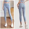 Yodilala Yoga and Fitness Wear with Mesh Side Yoga Super UV Size L Women's Pockets, High-Waisted Pants, Moisture-Wicking, Quick-Drying, Stretch,