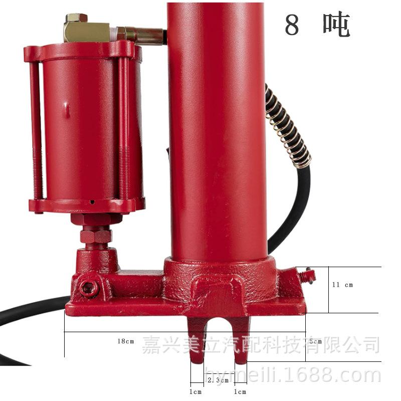 8 Ton 12 Ton T Pneumatic Extended Heavy Duty Hydraulic Jack Long Stroke Cylinder Heavy Vehicle Lifting Tool