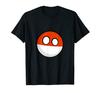 Polandball Countryball Funny Flag T-Shirt
