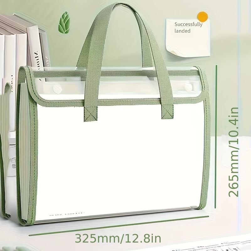 13-Pocket File Organizer Holder–Transparent Multi-Layer Document Folder for A4 Size Paper,Perfect for Home,School&Office Storage