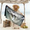 Urban Art Exhibition Beach Towel Super Soft & Absorbent Comfortable Lightweight Portable for Swimming,Beach,Camping, Travel, Beach Accessories,Gym