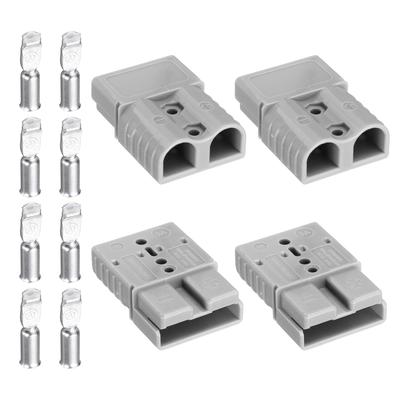 uxcell Power Connector 120A 2AWG 4AWG 6AWG Wire Harness Plug Kit Quick