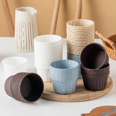 50 Teile/satz Praktische Backförmchen, Nicht Verblassend, Mehrzweck, Leicht zu Lösen, Verdickte Cupcake Wrapper, Kuchen Liner, Küche Liefert