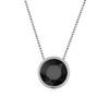 Original Crystals from Austria Mini Round Beads Pendant Necklace Silver Color Choker for Women Girls Party Daily Jewelry 8MM