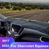Auto Armaturenbrett Abdeckmatten Vermeiden Licht Polster Anti-UV Hülle Teppiche Für Chevrolet Equinox 2017-2019 2020 2021 2022 2023 Zubehör