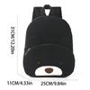 Cute Cartoon Corduroy Backpack - Large Capacity Plush Bear School Bag for Students
