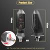 8mm Universal Motorcycle Mini LED Turn Signal Indicator Light For Honda Suzuki Kawasaki Yamaha Amber Flashing Turn Signal Lamp