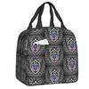 974 Reunion Island Insulated Lunch Bags for Women Maveli Coat of Arms Portable Cooler Thermal Bento Box School