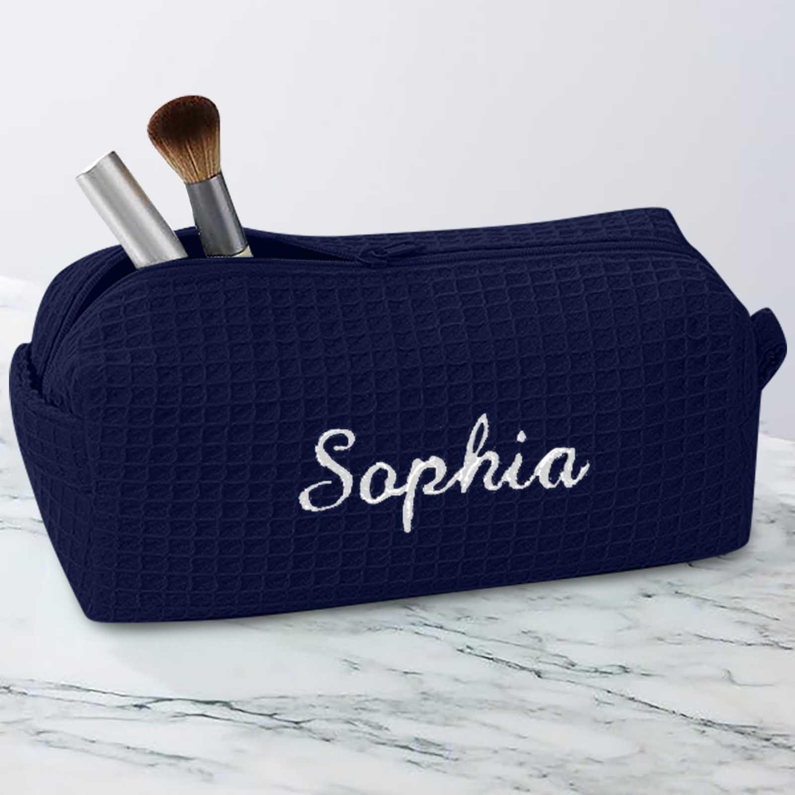 

Индивидуальная вышитая косметичка для девочек One Size чёрный