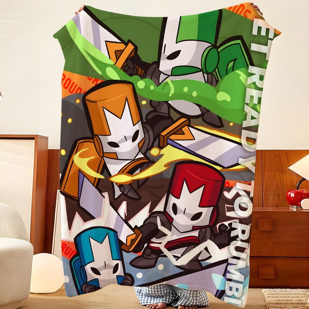 Spiel C-Castle C-Crashers Wurf Flanell Kuscheldecke, Leicht Gemütlich, Strapazierfähig Waschbar süß Cool