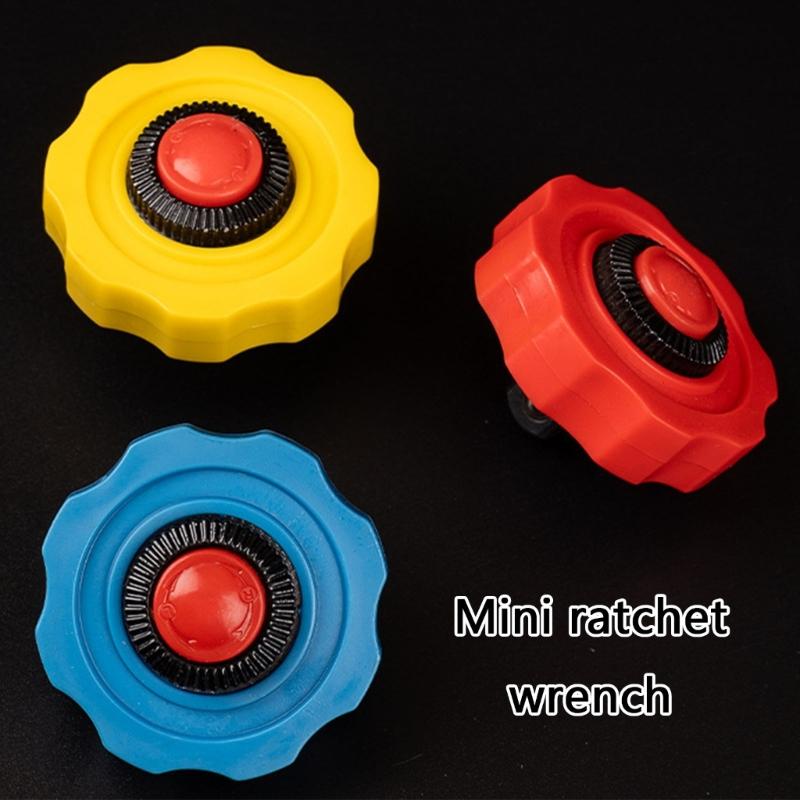 Rustproof Multifunctional Ratchet Wrench 6-13mm Socket Compatibility Quick Changes Mechanism DIY Enthusiasts 30Nm Torque