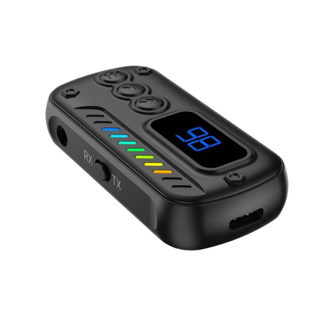 Bluetooth 5.3 Transmitter & Receiver for Car, TV, Computer, Speaker, Mobile Phone, Headphones