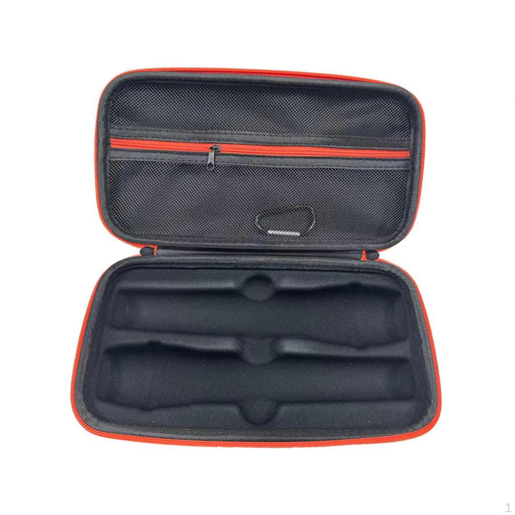 Case Carrying with Sponge Padding Water Resistant Anti-Drop Accessory Bag Portable Handle