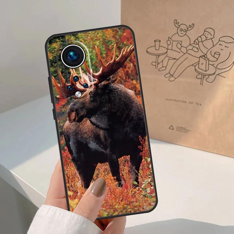 

Stag Bull Moose Reindeer Deer For Honor Magic 8 5 6 7 Pro Case For Honor 400 200 Lite 50 70 90 X8c X8b X9a X9b X9c X9d Win Honor Magic7 Pro
