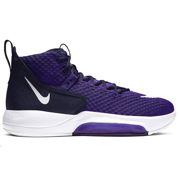 Nike Zoom Rize TB 'Court Purple' (Unisex) Court Purple / White / Black Basketball Shoes BQ5468 500