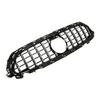 For Panamericana GT   Grille With Camera Holes Replacement for   EClass W213 C238  13 Facelift 2021+(Gloss Black )