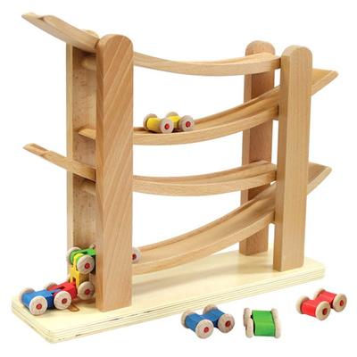 Todori Bro Wooden Parish Run Singsing Car Korean Childrens Toys