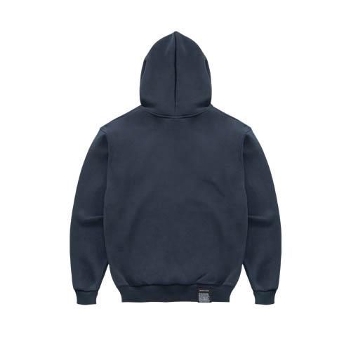 Out Of Trunk Trunk Embroidered Logo Basic Hoodie (Navy)