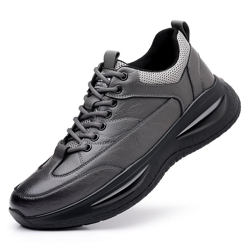 Sneakers Men's Autumn 2025 New Soft-soled Leather Shoes Men's Trend Casual Board Shoes Men's Shoes