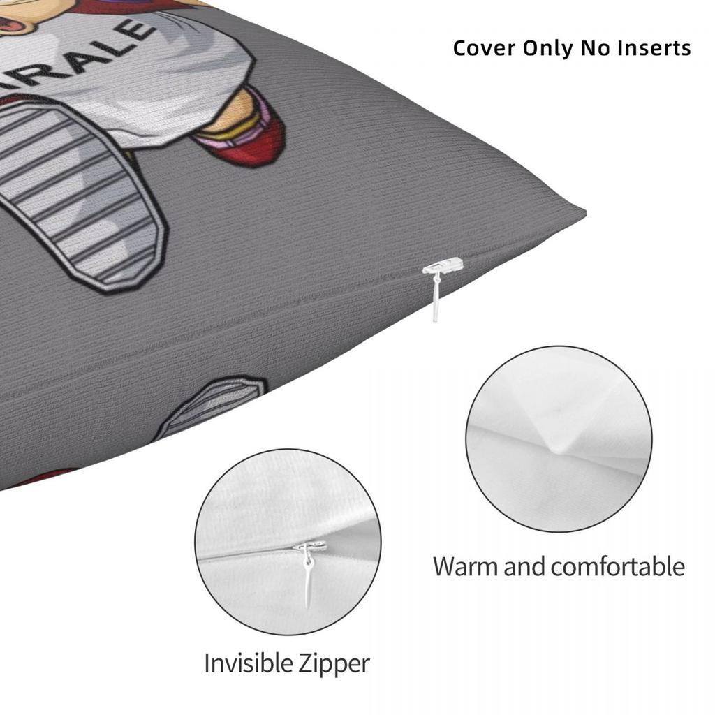 Arale Unchi-Kun Square Pillowcase Cushion Cover Pillow Case Throw Pillow Cover For Home Sofa Living Room