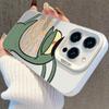 Silver Cartoon Niche iPhone 17 Case Compatible with 15 Pro Max, 14 Pro, 13, 16 Pro