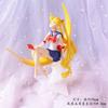 Sailor Moon Anime Figurines - Tsukino Usagi (Sailor Moon) Collectible Models & Cake Topper Decorations Anime Model