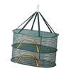 Fishing Drying Net Large Capacity Dryer Foldable Lightweight Multifunction Hanging Mesh Net for Tea Spices Fruits Tableware Meat
